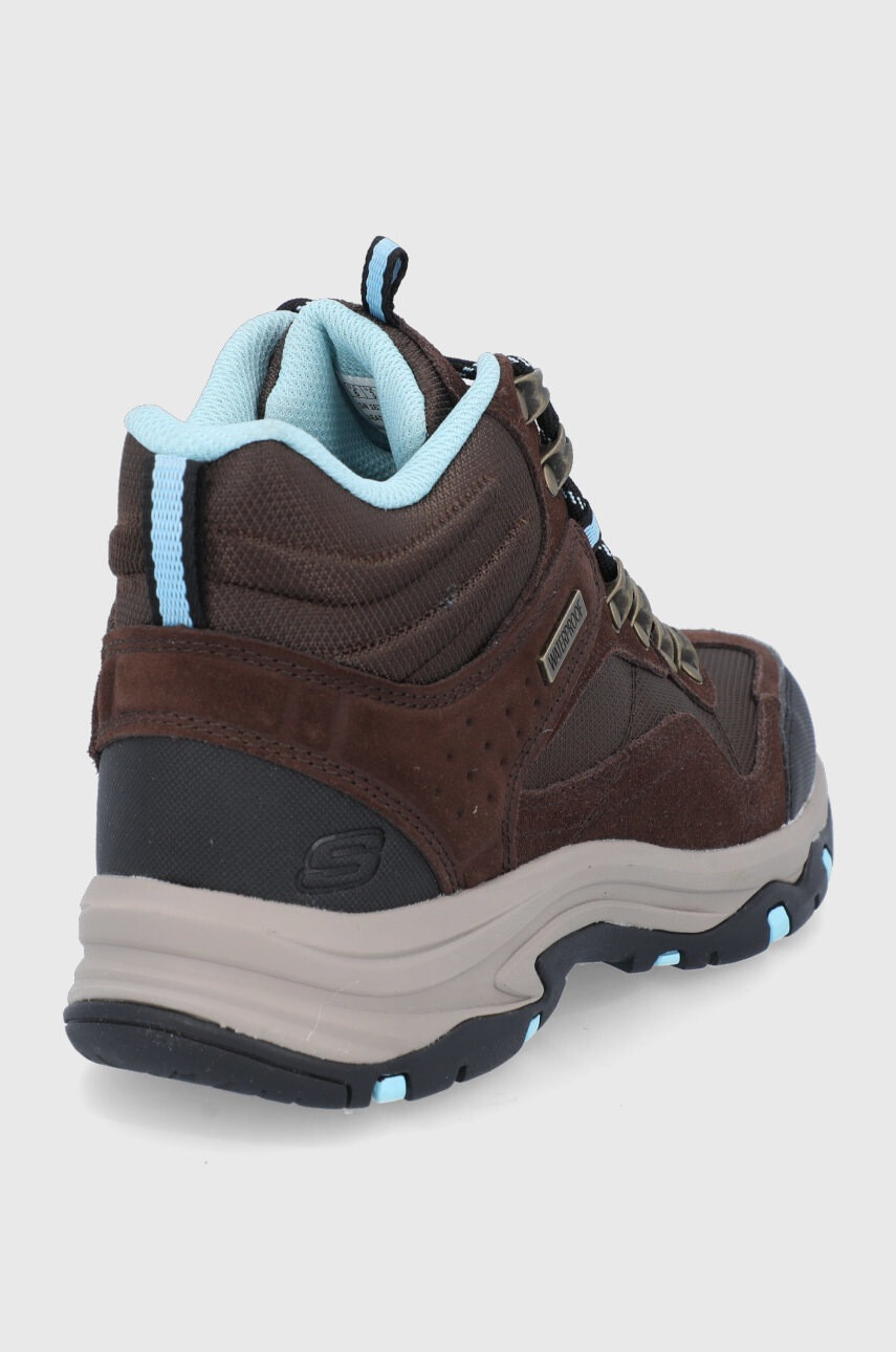 Skechers Обувки в кафяво с лека изолация - Pepit.bg