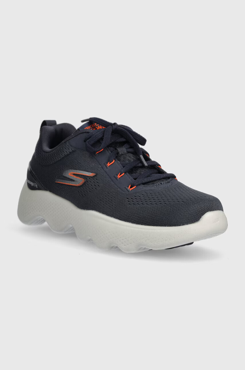 Skechers Обувки GOwalk Massage Fit в тъмносиньо - Pepit.bg