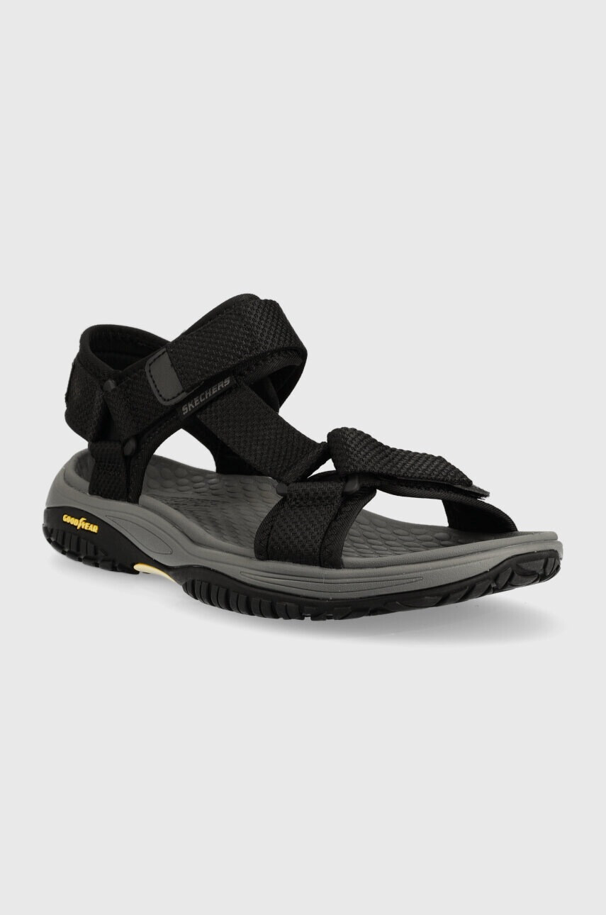 Skechers Сандали Lomell Rip Tide в черно - Pepit.bg