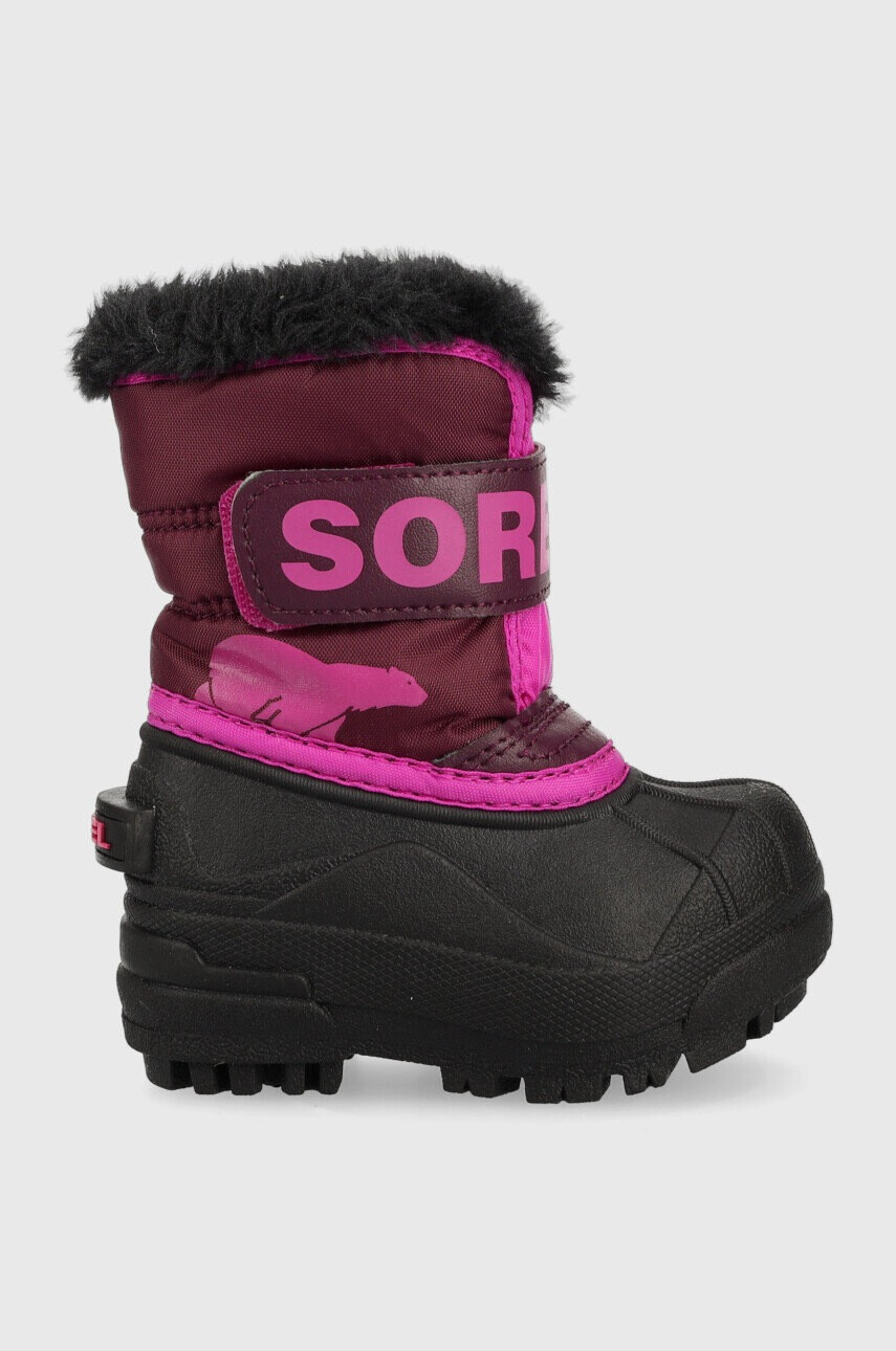 Sorel Детски апрески Toddler в лилаво - Pepit.bg