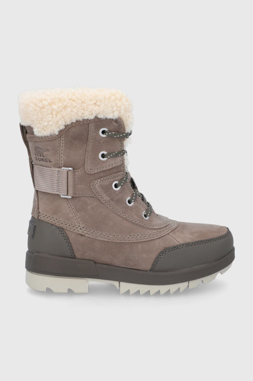Sorel Кожени апрески Torino II Parc Boot WP в бежово - Pepit.bg