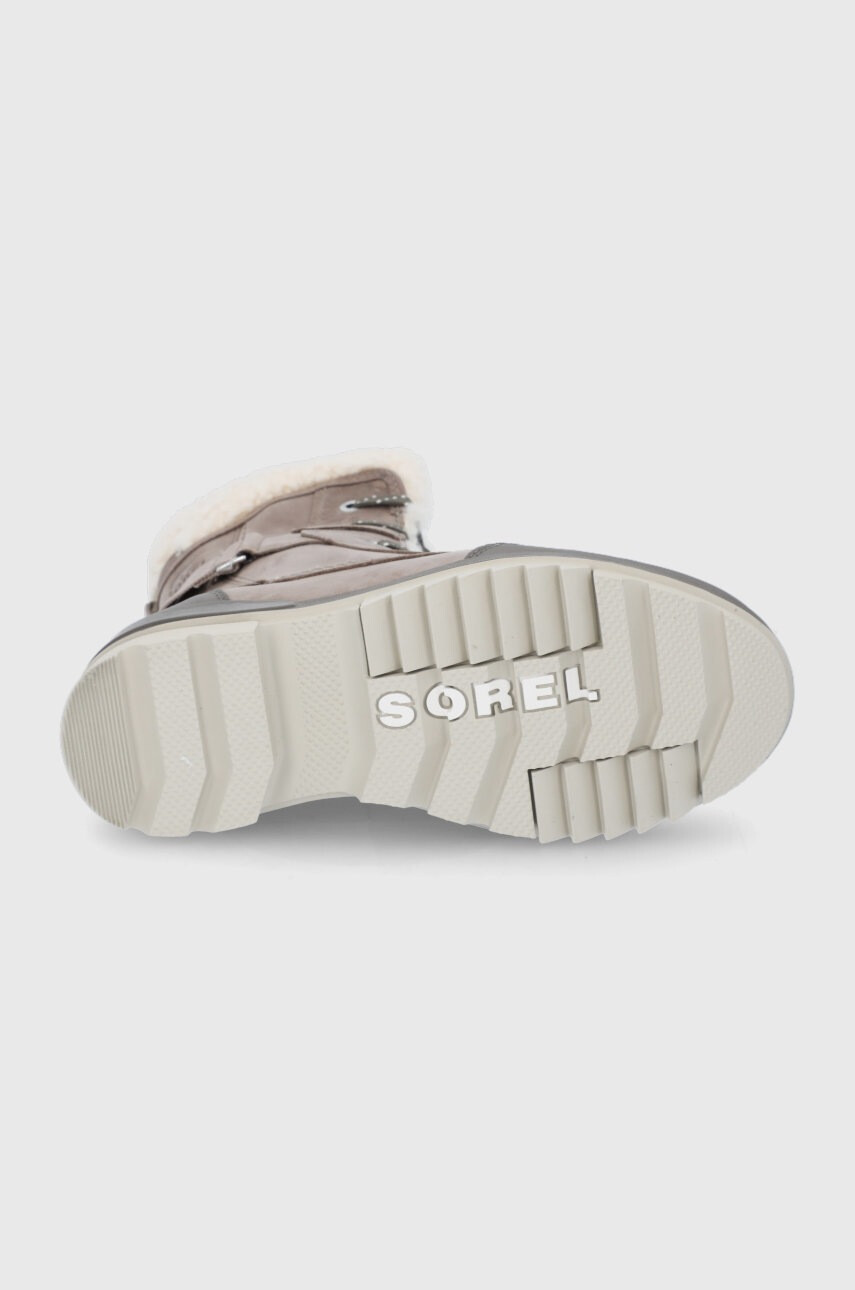Sorel Кожени апрески Torino II Parc Boot WP в бежово - Pepit.bg
