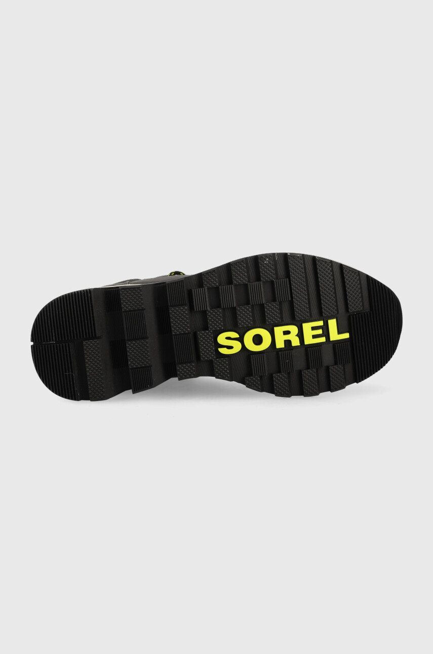 Sorel Кожени туристически обувки Mac Hill Mid Ltr в черно - Pepit.bg