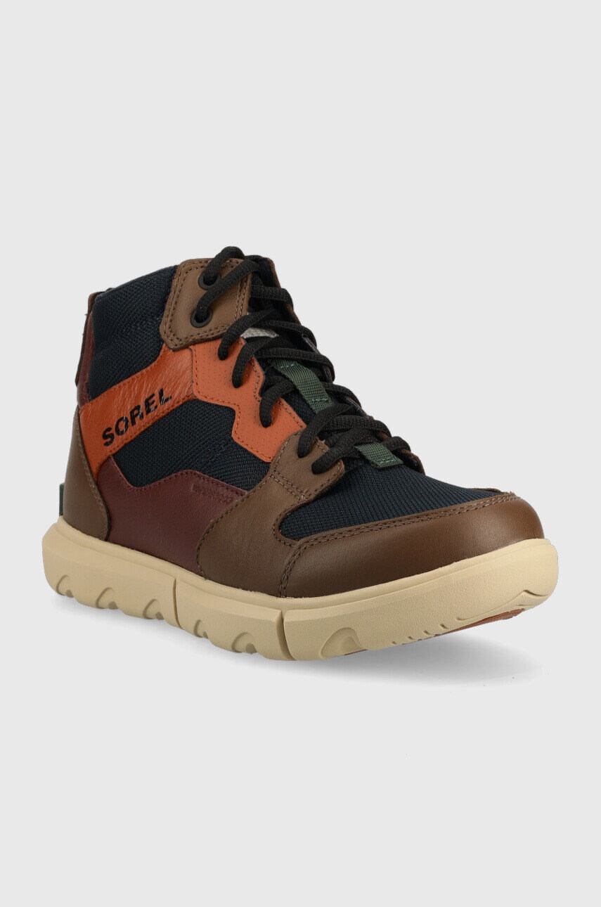 Sorel Маратонки Explorer Sneaker Mid в кафяво - Pepit.bg