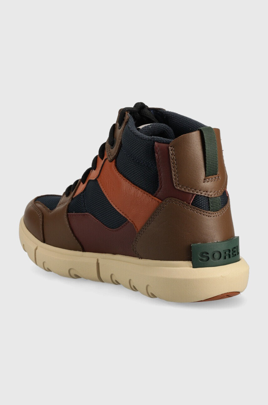 Sorel Маратонки Explorer Sneaker Mid в кафяво - Pepit.bg
