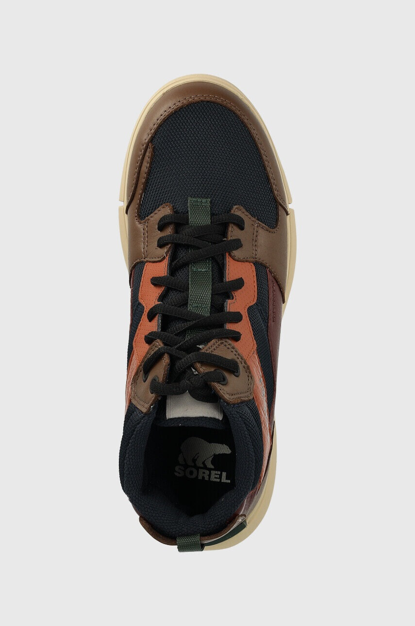 Sorel Маратонки Explorer Sneaker Mid в кафяво - Pepit.bg