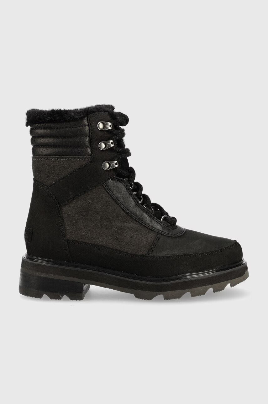 Sorel Велурени апрески Lennox Lace Cozy в черно - Pepit.bg