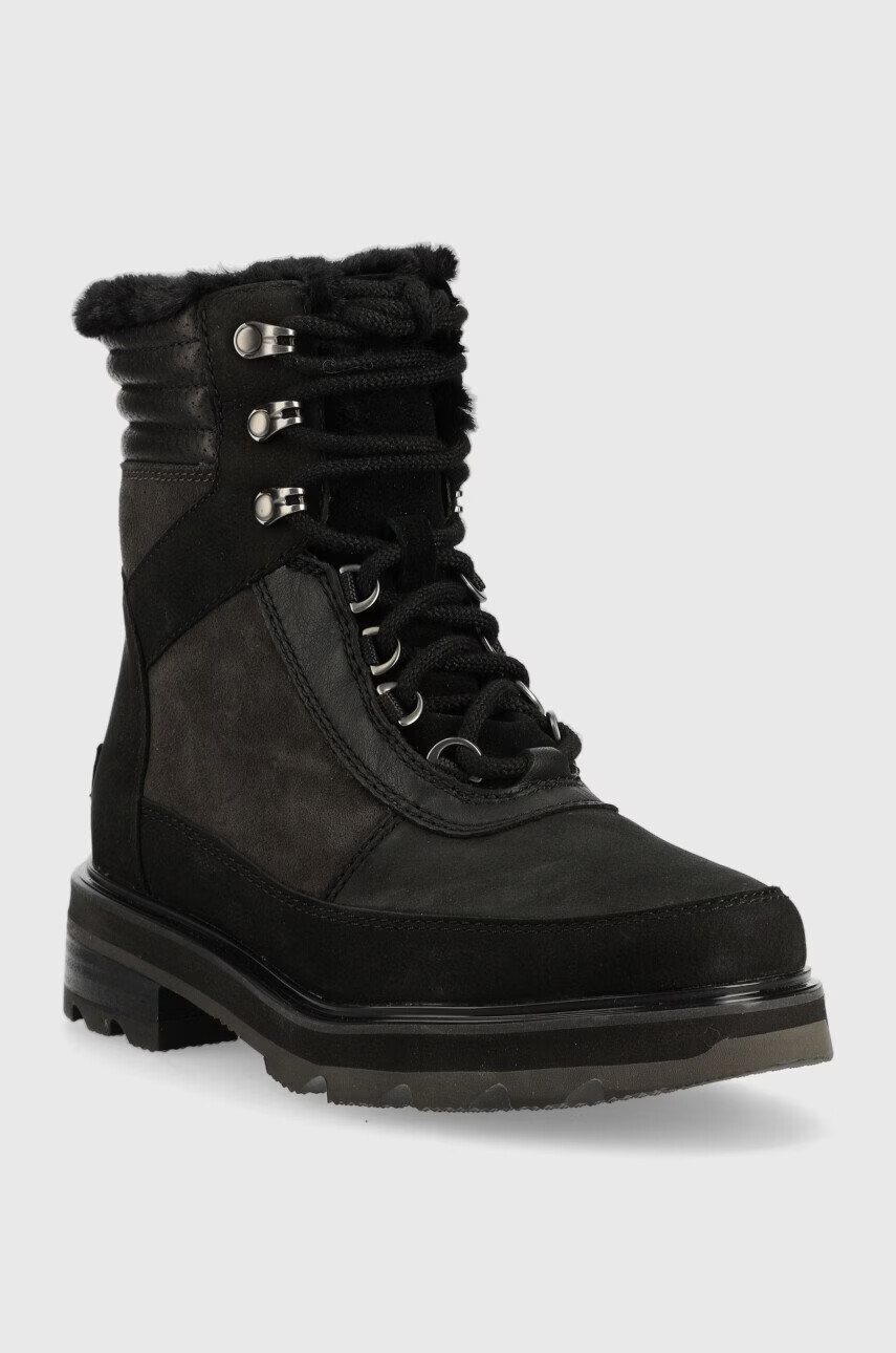 Sorel Велурени апрески Lennox Lace Cozy в черно - Pepit.bg