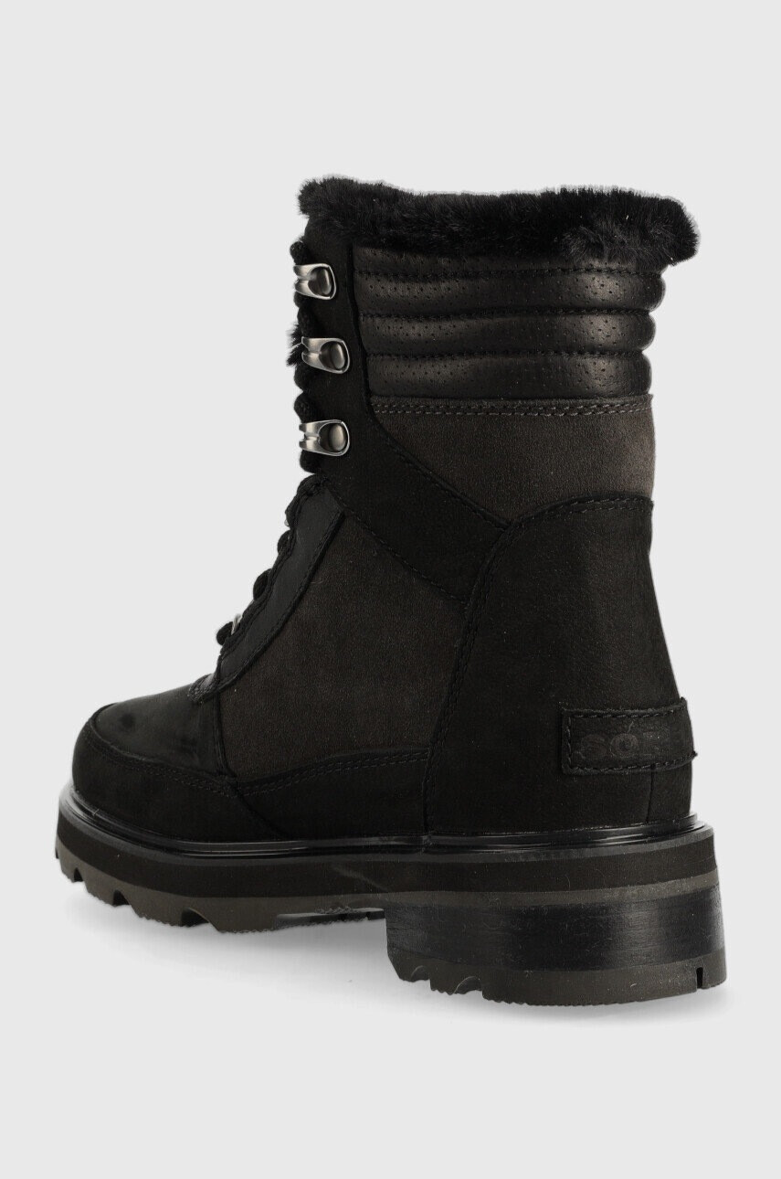 Sorel Велурени апрески Lennox Lace Cozy в черно - Pepit.bg