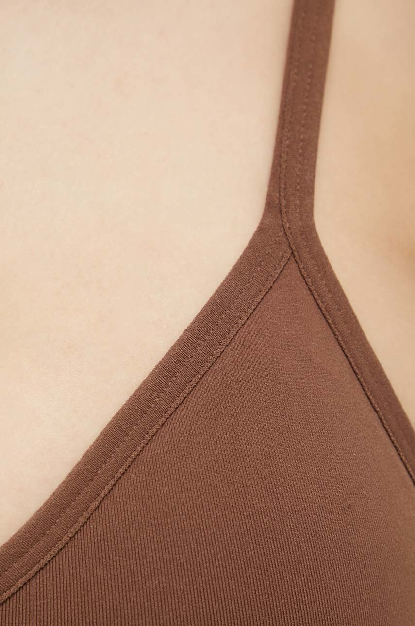Spanx Оформящ сутиен (2 броя) в кафяво с изчистен дизайн - Pepit.bg