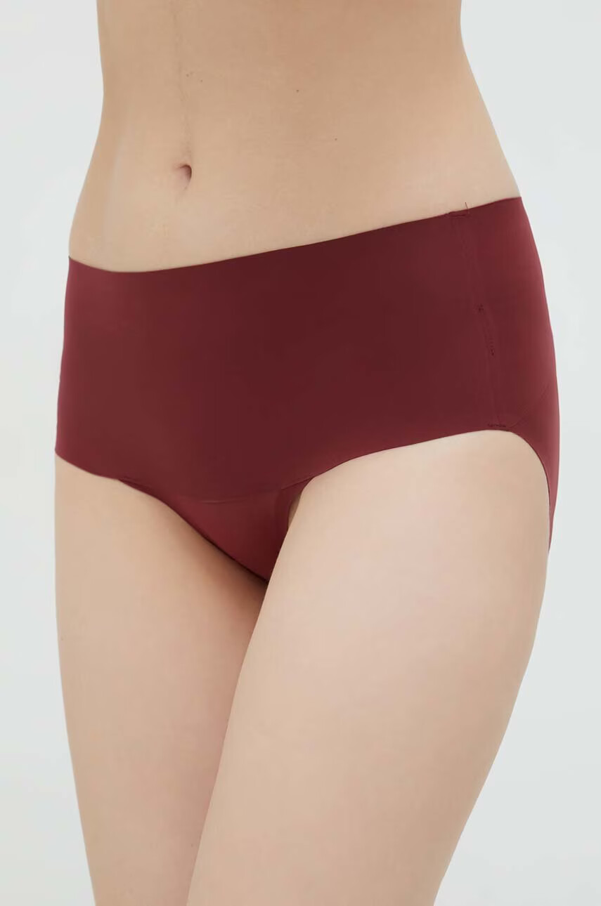 Spanx Оформящи бикини в бордо - Pepit.bg