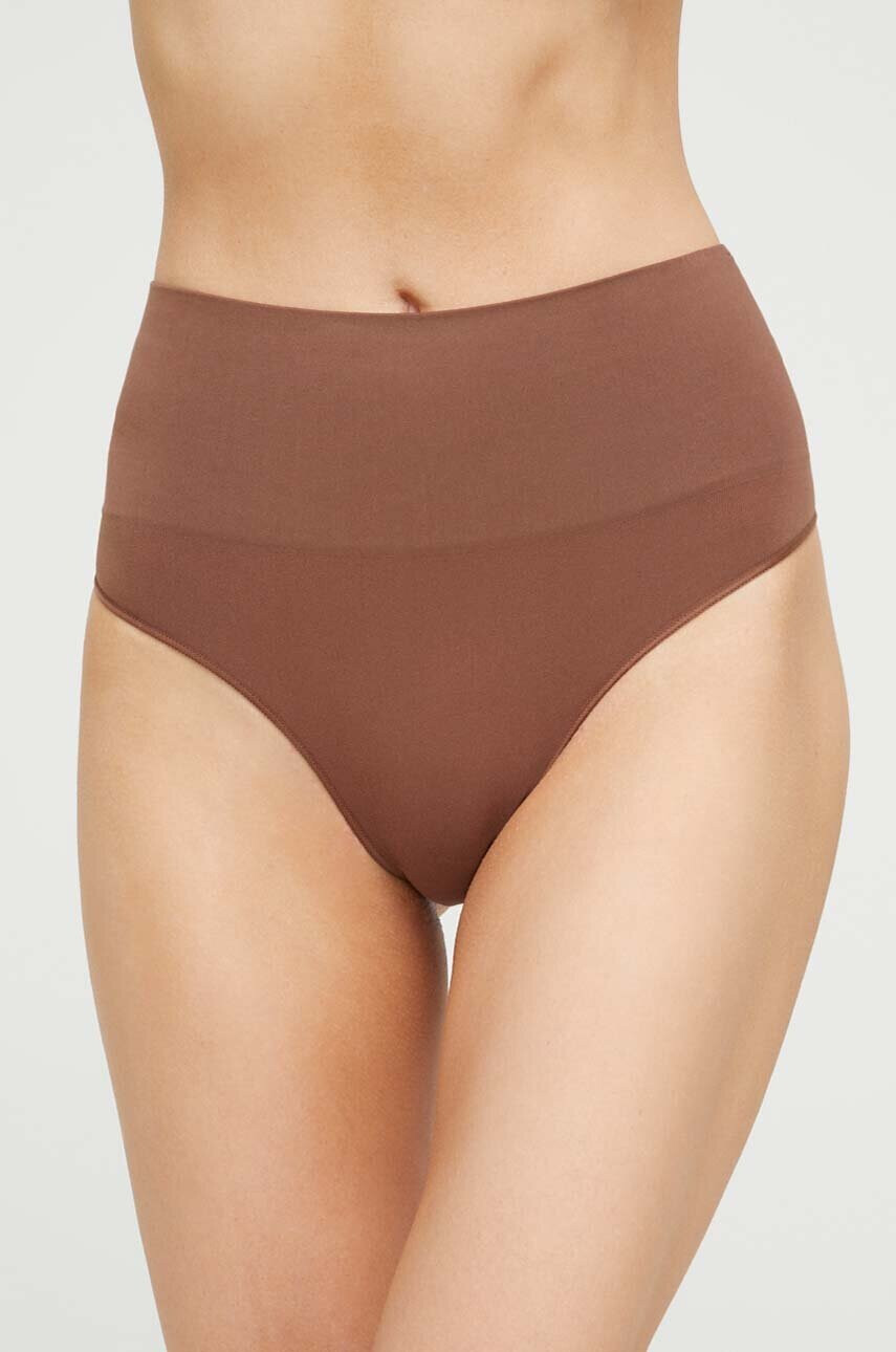 Spanx Оформящи прашки в кафяво - Pepit.bg
