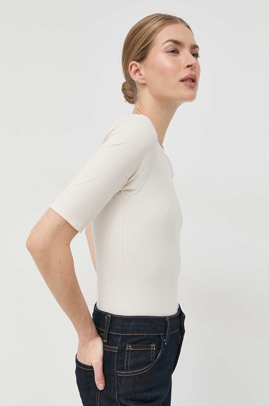 Spanx Оформящо боди Suit Yourself Ribbed Short дамско - Pepit.bg