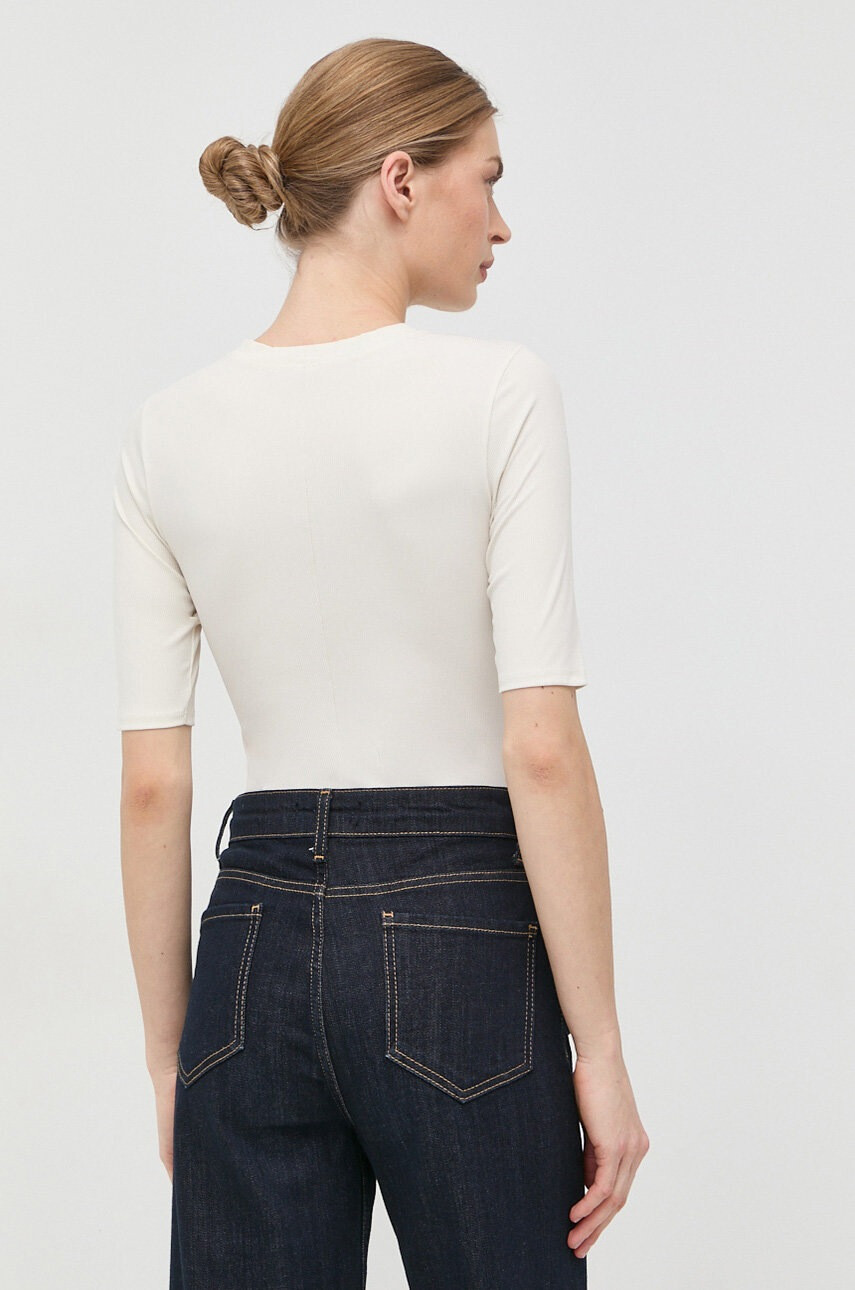 Spanx Оформящо боди Suit Yourself Ribbed Short дамско - Pepit.bg