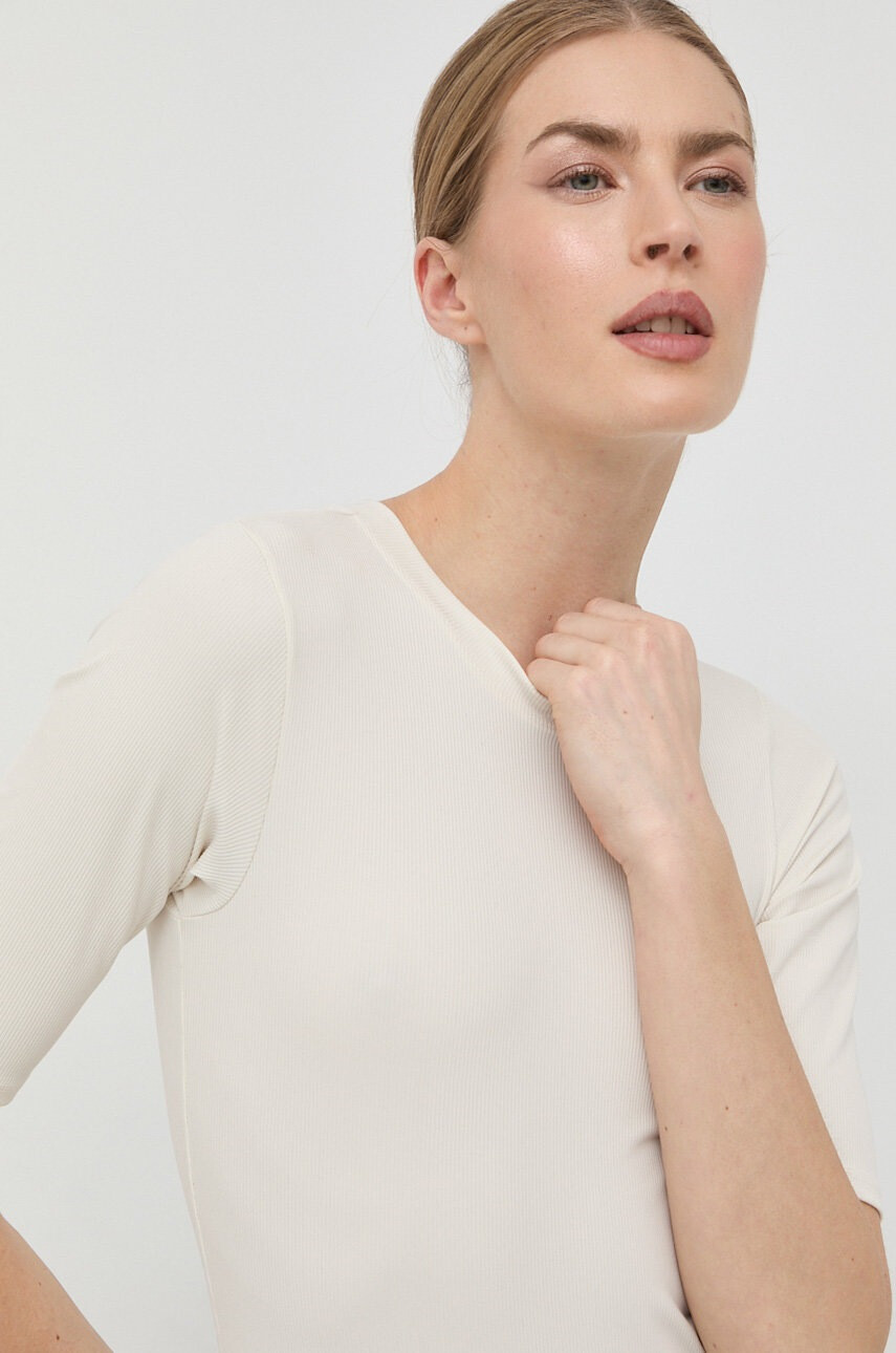 Spanx Оформящо боди Suit Yourself Ribbed Short дамско - Pepit.bg