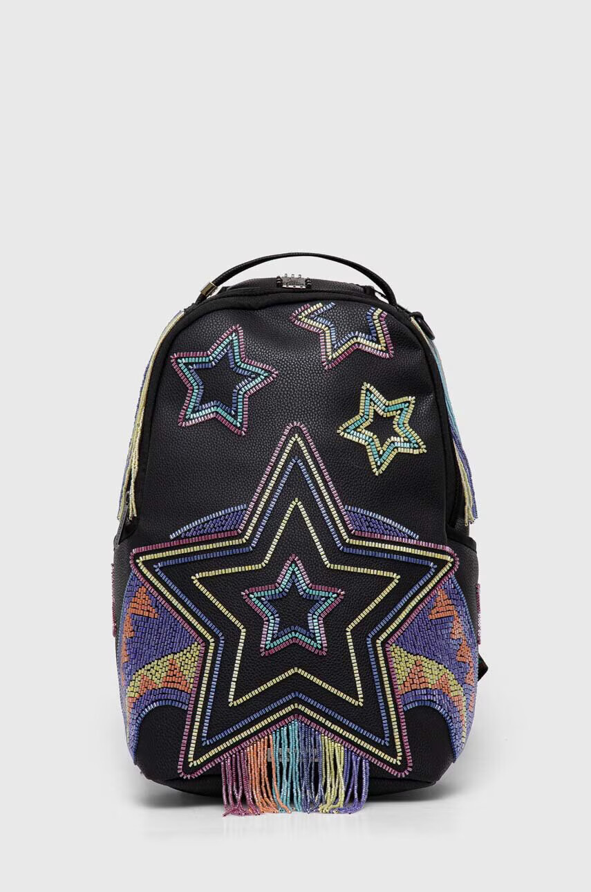 Sprayground Раница в черно голям размер с десен - Pepit.bg