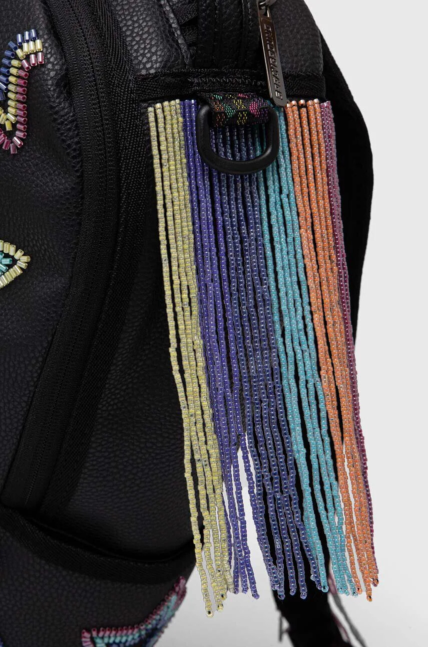 Sprayground Раница в черно голям размер с десен - Pepit.bg