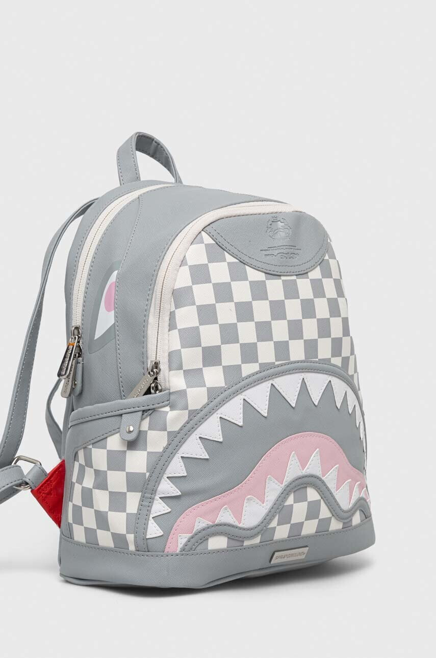 Sprayground Раница в сиво голям размер с десен - Pepit.bg