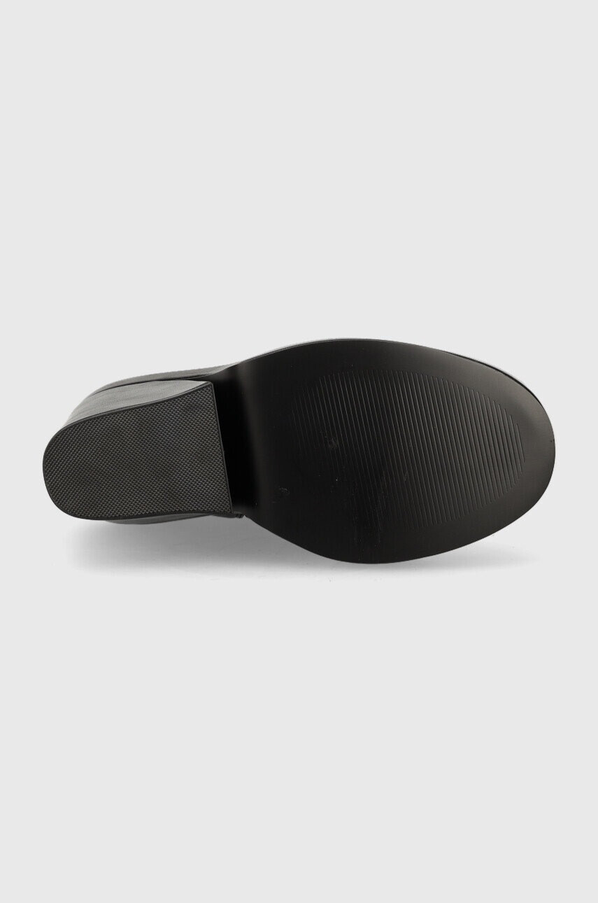 Steve Madden Боти All Out в черно с висок ток - Pepit.bg