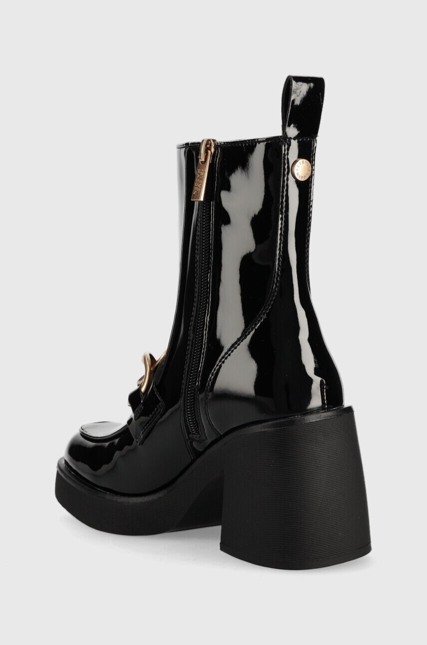 Steve Madden Боти Blooms в черно с висок ток - Pepit.bg
