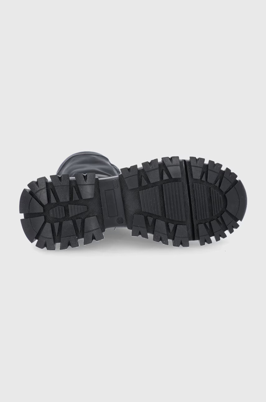 Steve Madden Боти дамски в черно с платформа - Pepit.bg
