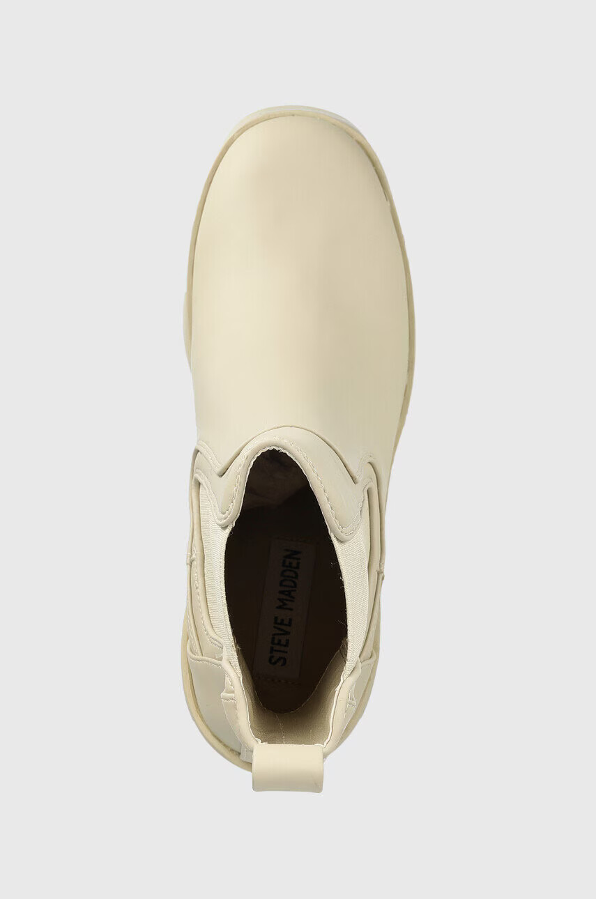 Steve Madden Боти челси Climate в бежово с висок ток - Pepit.bg