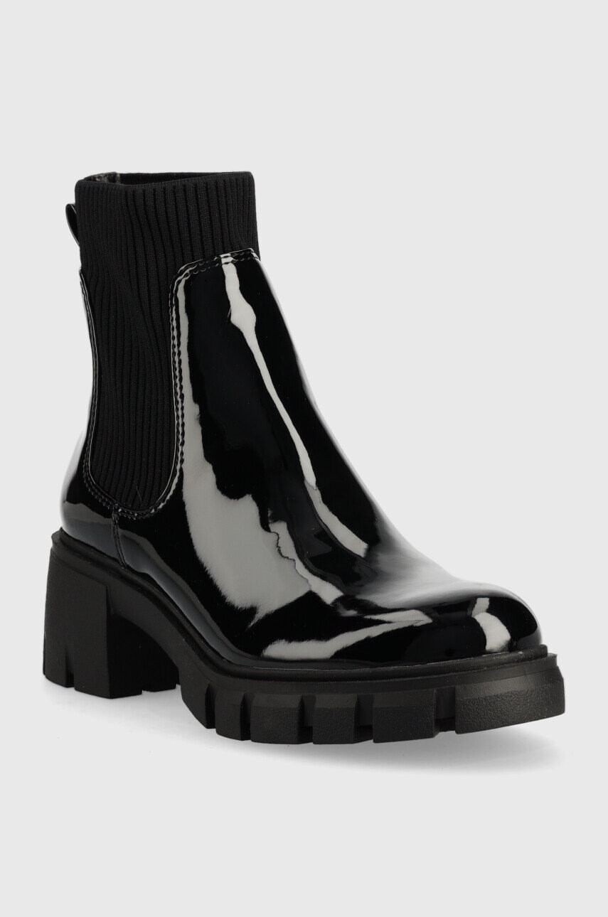 Steve Madden Боти Hutch в черно с платформа - Pepit.bg
