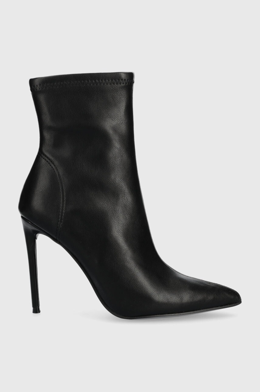 Steve Madden Боти Vanya в черно с ток стилето - Pepit.bg