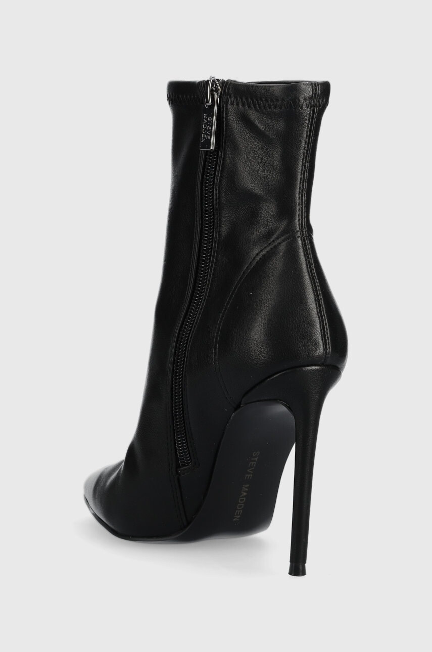 Steve Madden Боти Vanya в черно с ток стилето - Pepit.bg