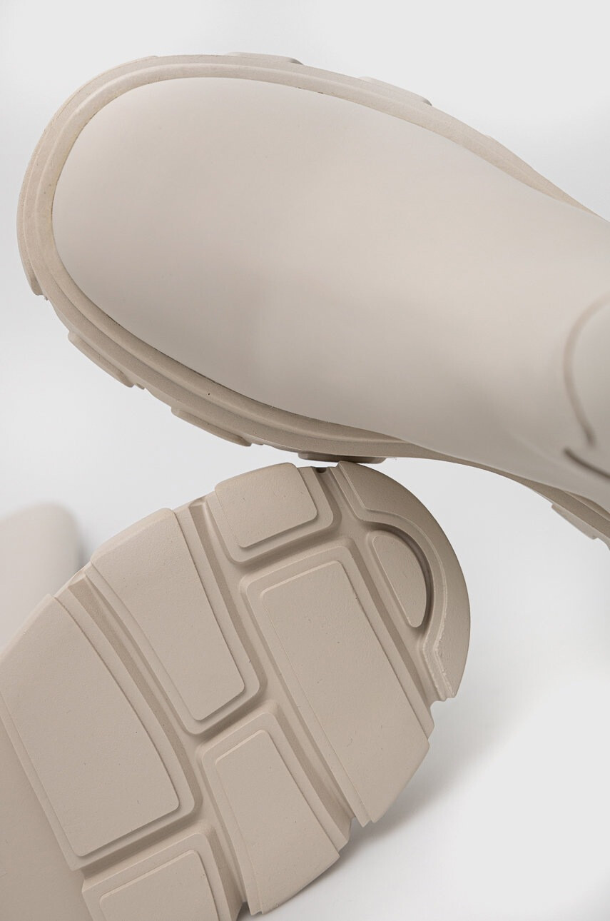 Steve Madden Ботуши Lodge в бежово с платформа - Pepit.bg