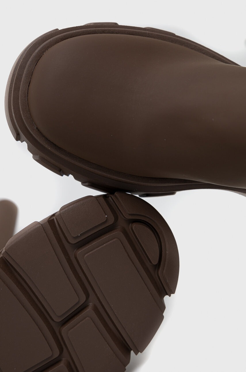 Steve Madden Ботуши Lodge в кафяво с платформа - Pepit.bg