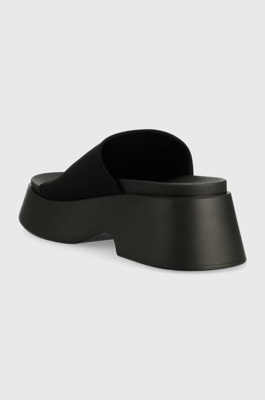 Steve Madden Чехли Throw back в черно с платформа SM11002450 - Pepit.bg