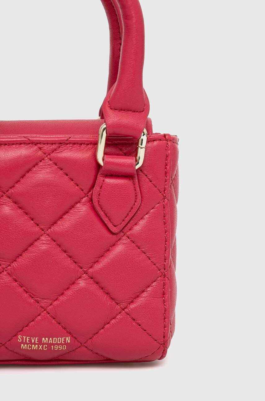 Steve Madden Кожена чанта Bempriss в розово SM20000017 - Pepit.bg