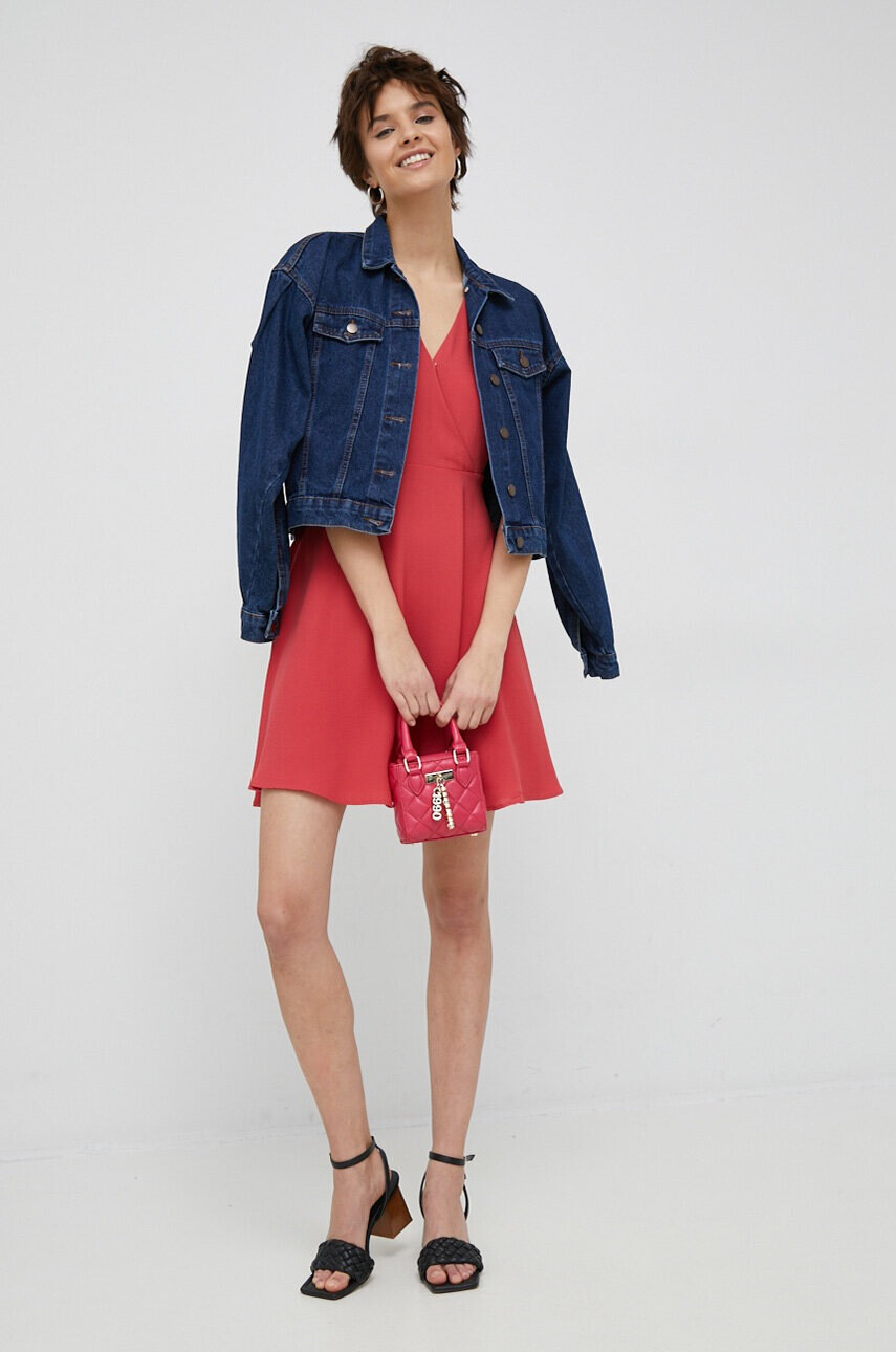 Steve Madden Кожена чанта Bempriss в розово SM20000017 - Pepit.bg