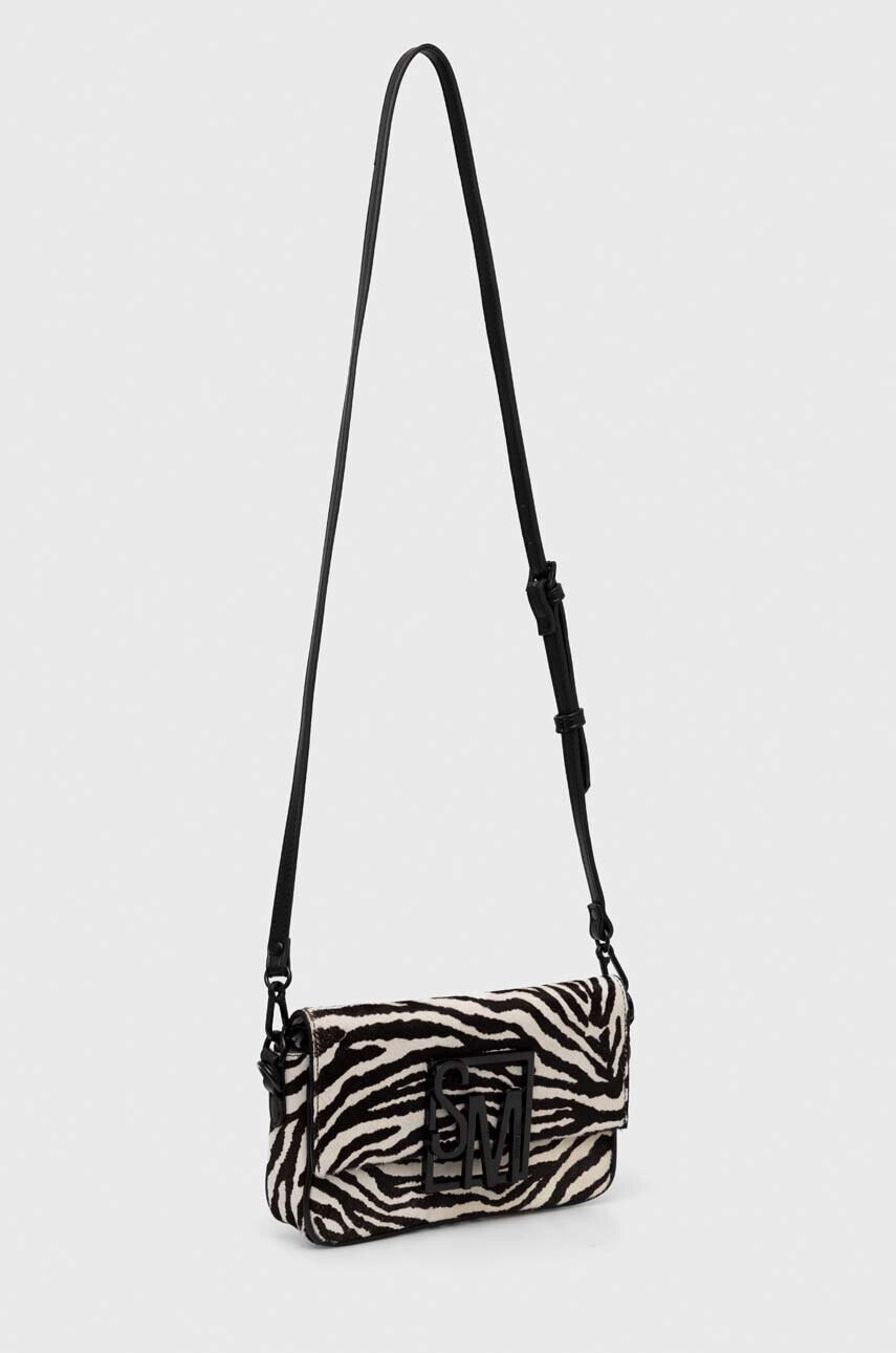 Steve Madden Кожена чанта Bgenuine в черно - Pepit.bg