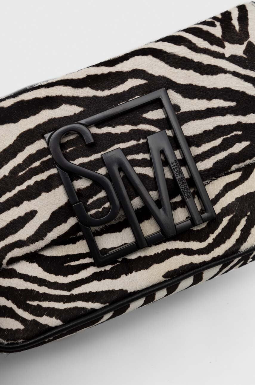Steve Madden Кожена чанта Bgenuine в черно - Pepit.bg