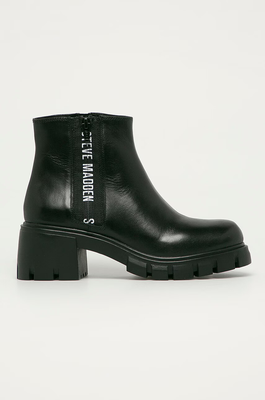 Steve Madden Кожени боти Gros - Pepit.bg