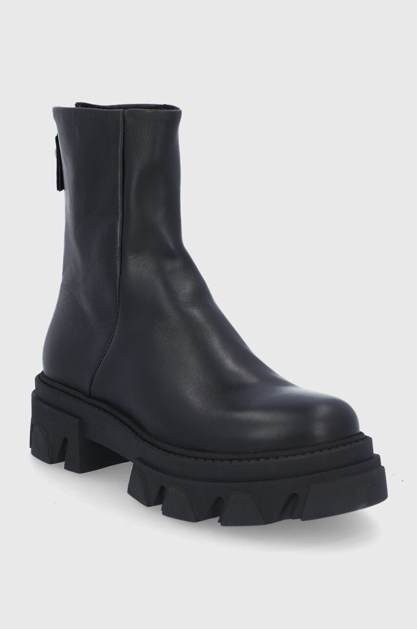 Steve Madden Кожени боти - Pepit.bg