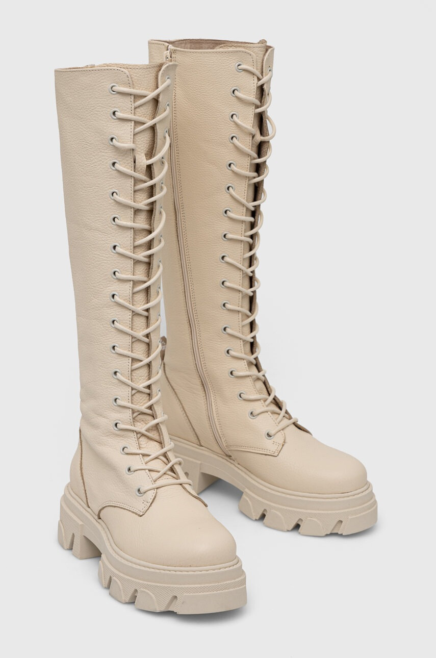 Steve Madden Кожени ботуши - Pepit.bg