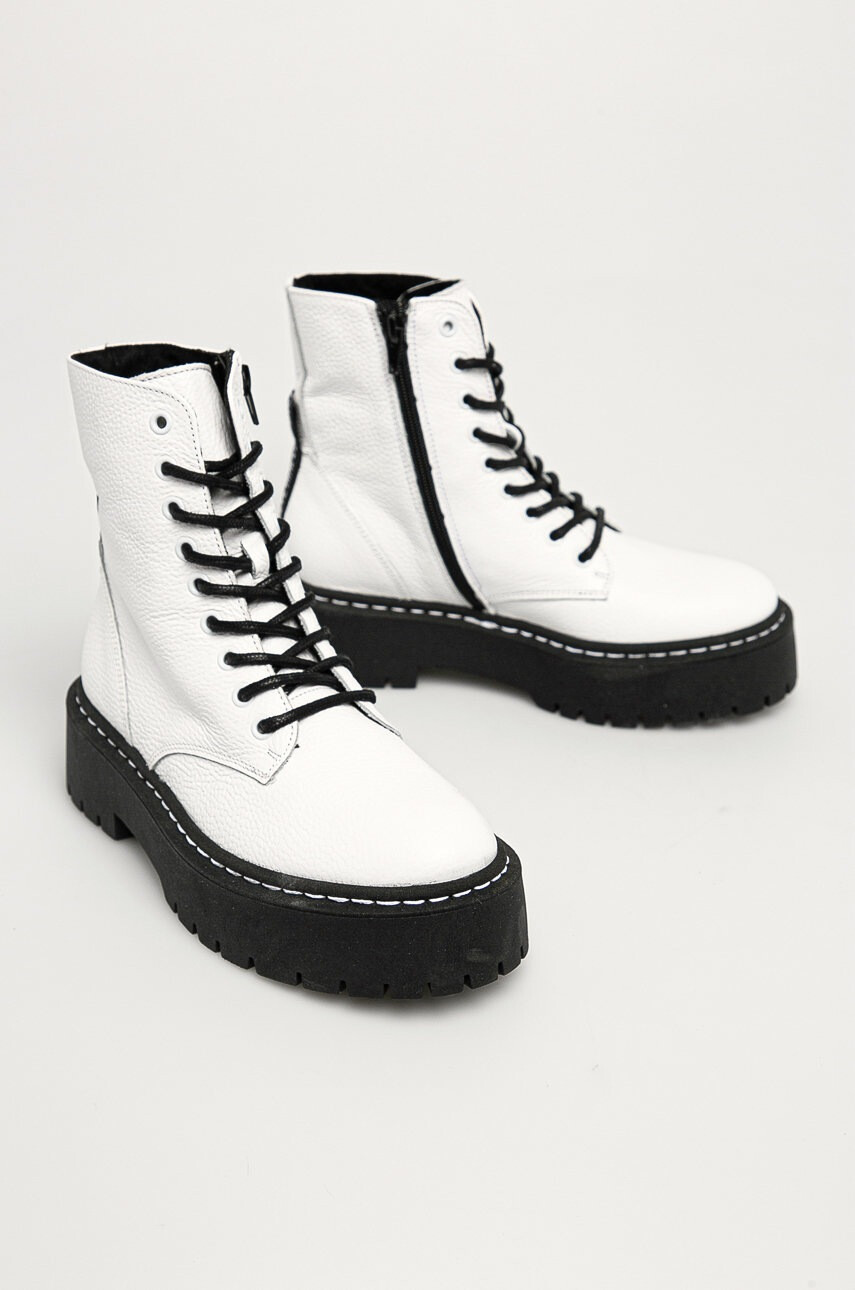 Steve Madden Кожени кубинки - Pepit.bg