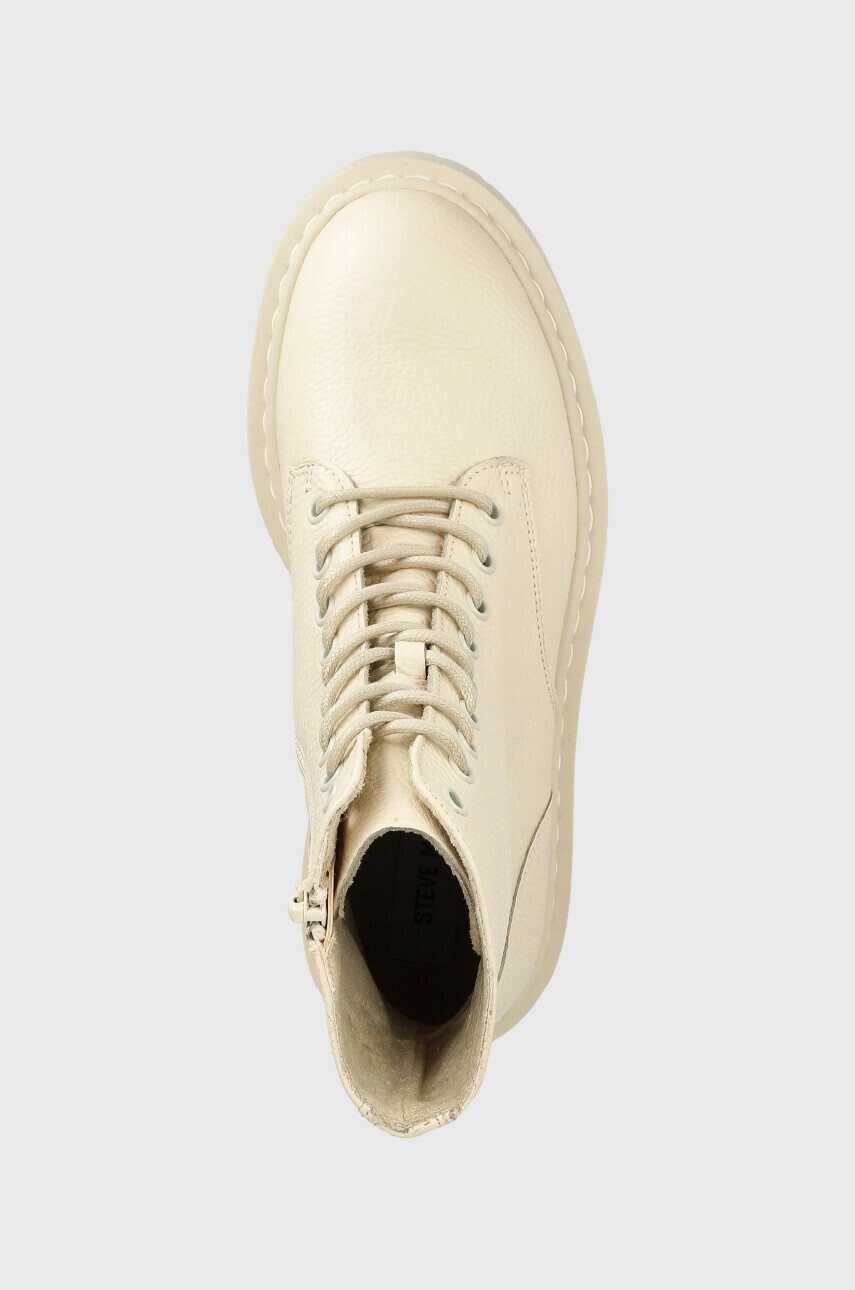 Steve Madden Кожени кубинки Skylar в бежово с платформа - Pepit.bg