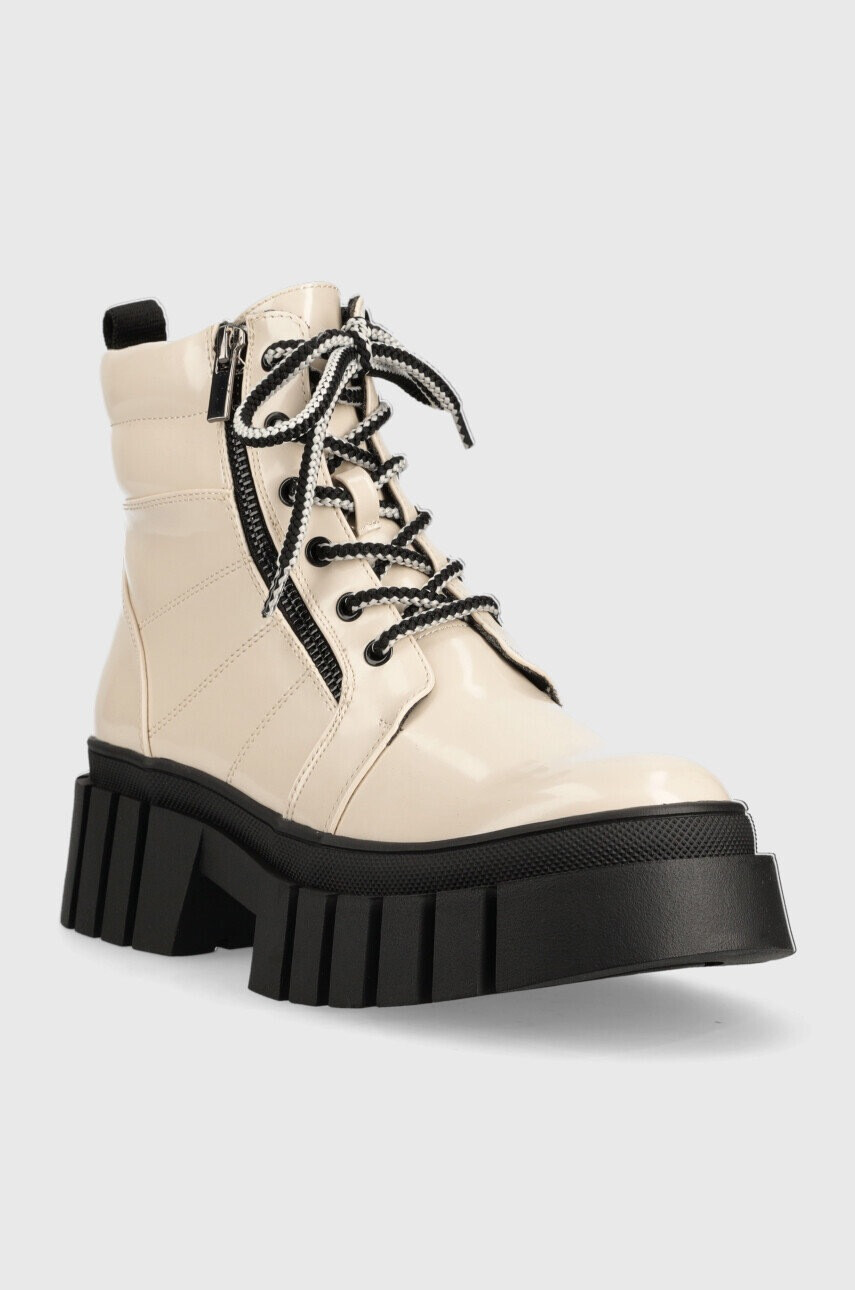 Steve Madden Кубинки Incredible в бежово с платформа с лека изолация - Pepit.bg