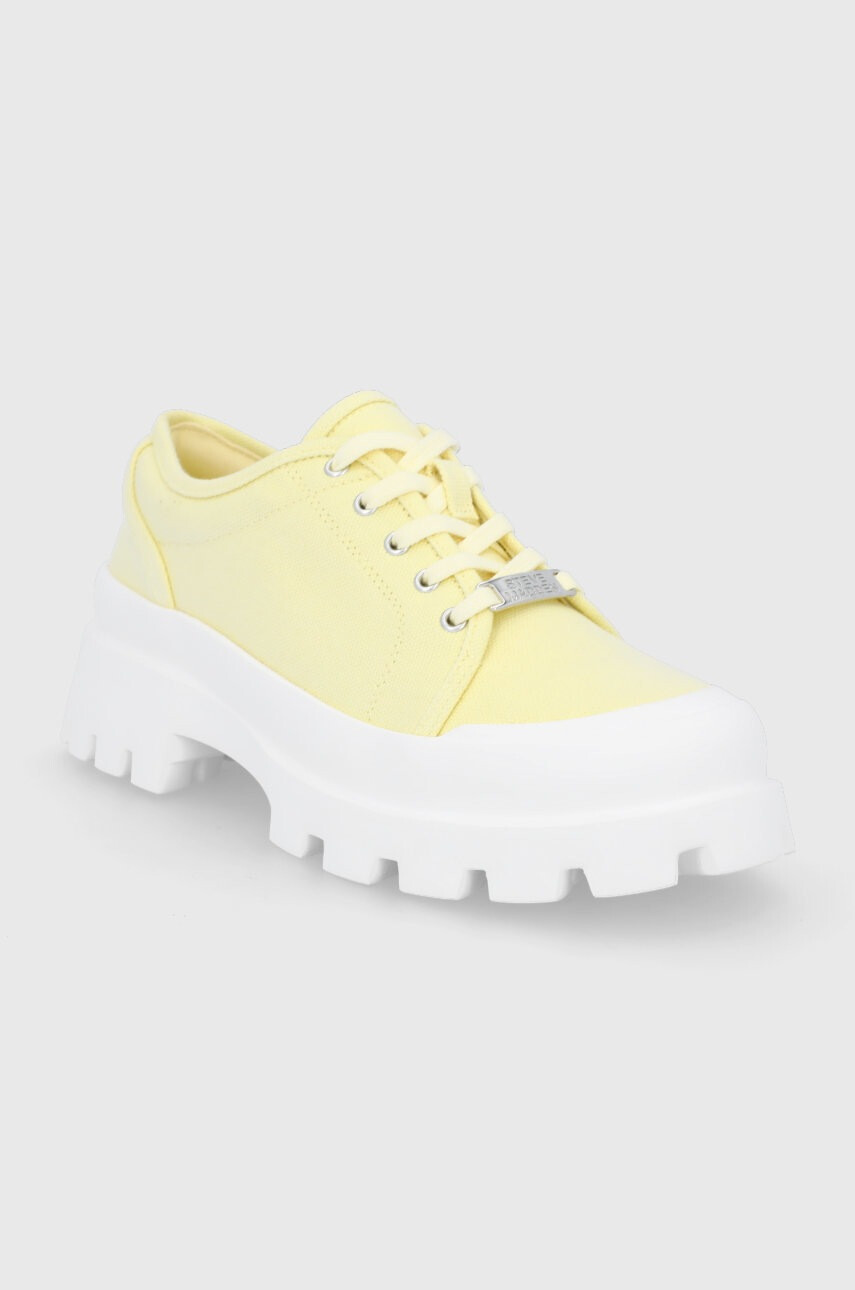 Steve Madden Ниски кецове Mt Fuji дамски в жълто - Pepit.bg