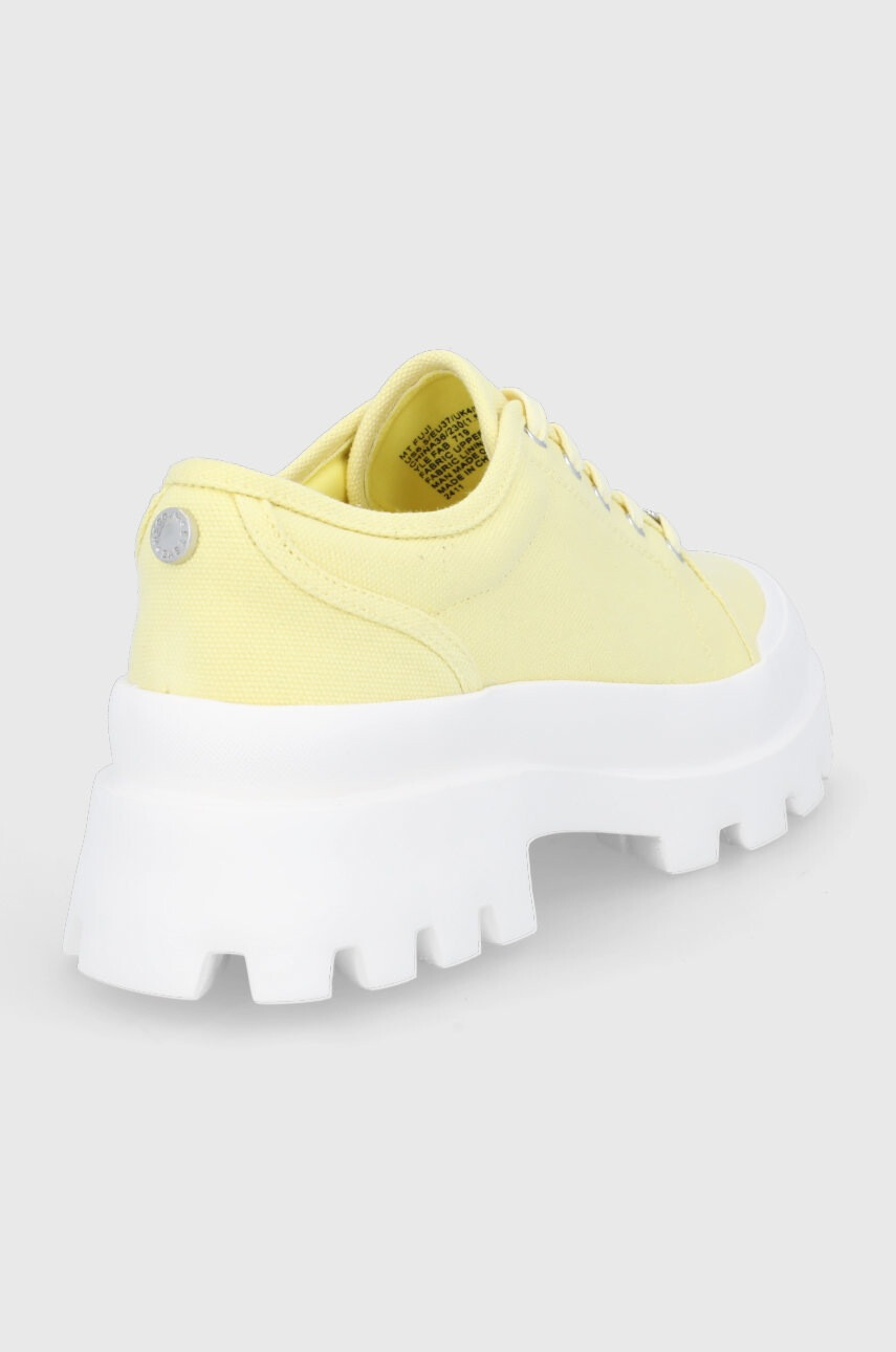 Steve Madden Ниски кецове Mt Fuji дамски в жълто - Pepit.bg
