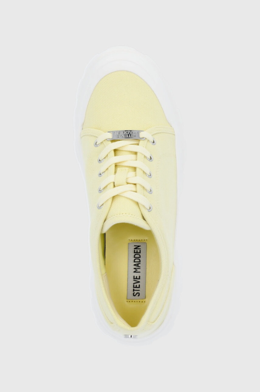 Steve Madden Ниски кецове Mt Fuji дамски в жълто - Pepit.bg