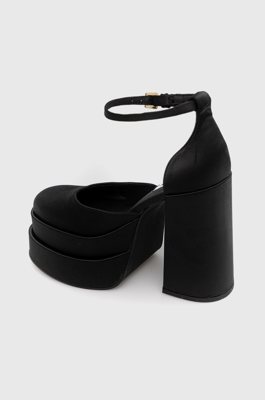 Steve Madden Обувки с дебел ток Charlize в черно с висок ток - Pepit.bg