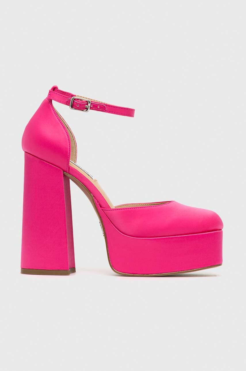 Steve Madden Обувки с дебел ток Tamy в бежово с висок ток - Pepit.bg