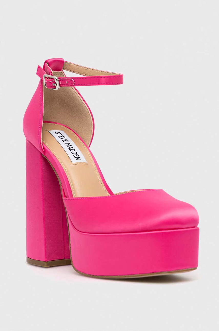 Steve Madden Обувки с дебел ток Tamy в бежово с висок ток - Pepit.bg