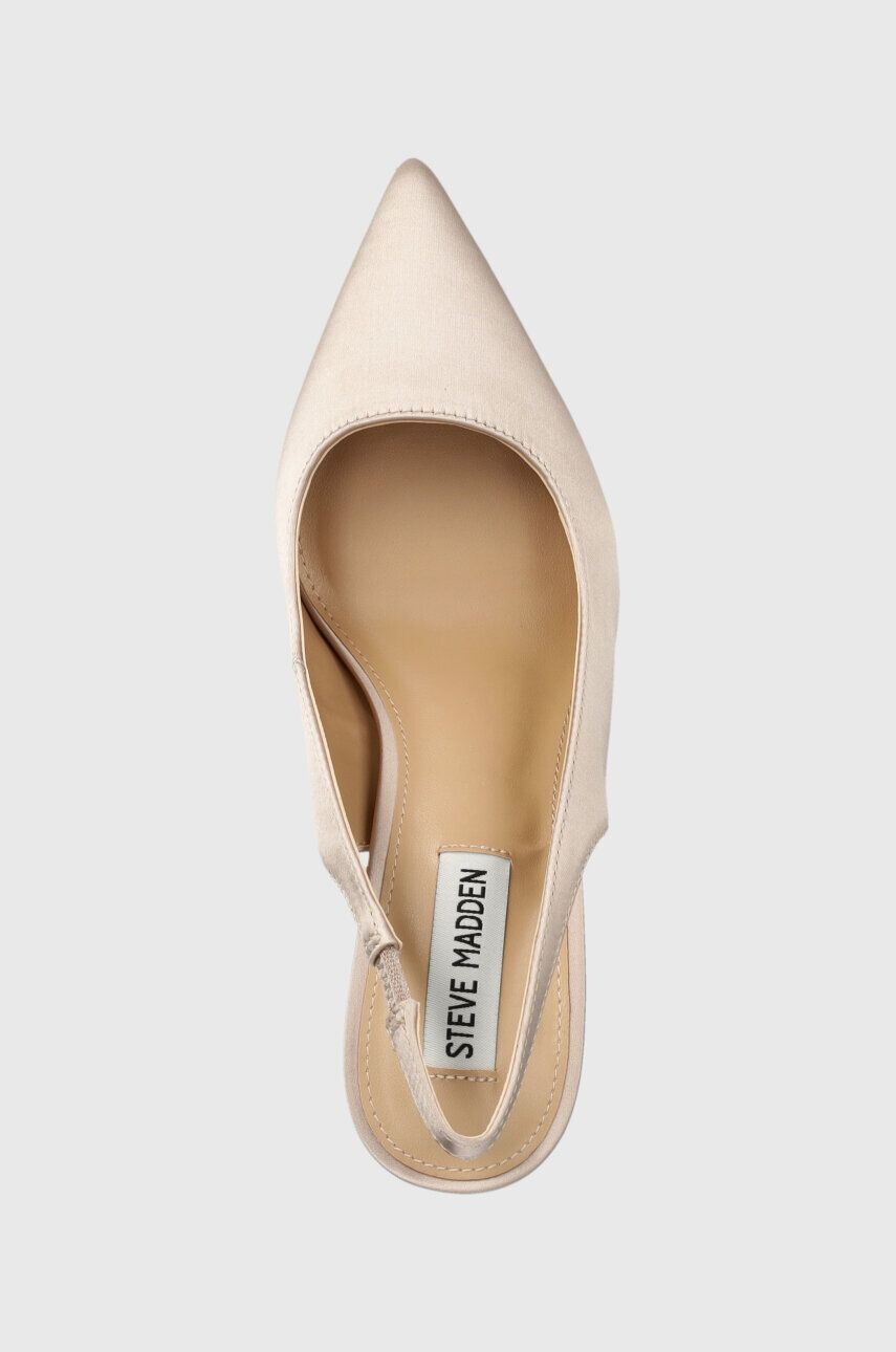 Steve Madden Обувки с висок ток Lustrous в бежово с отворена пета SM11002088 - Pepit.bg