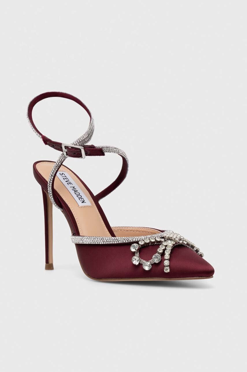 Steve Madden Обувки с висок ток Vibrantly в бордо SM11002575 - Pepit.bg